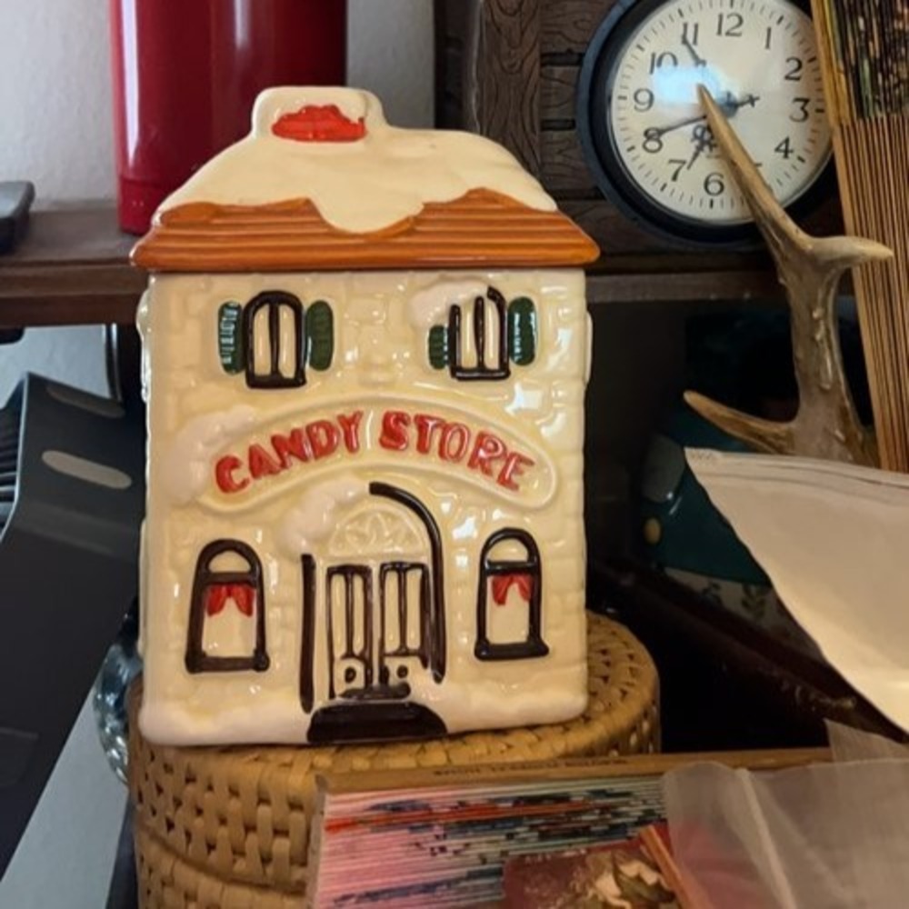 Vintage‎ Ceramic Candy Store Cookie Jar